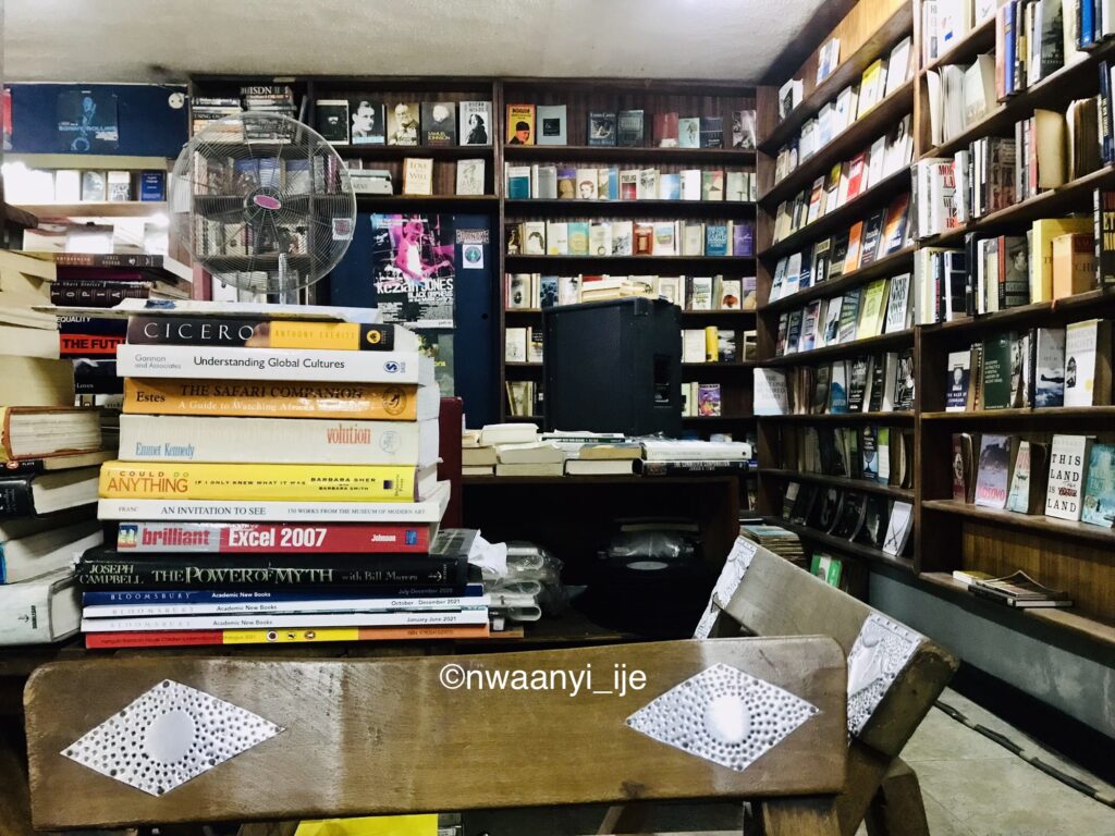 books at jazzhole cafe