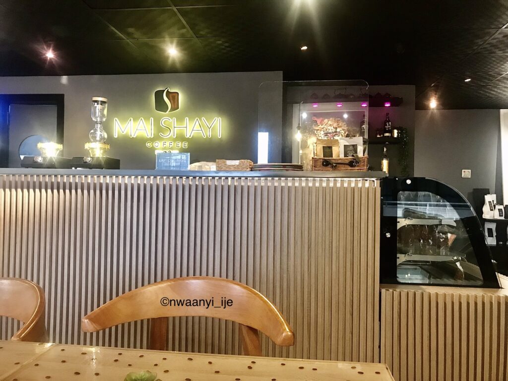 coffee bar at mai shayi coffee