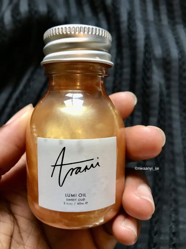 arami essentials lumi oil