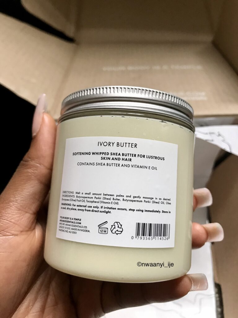 Ivory Butter (unscented)