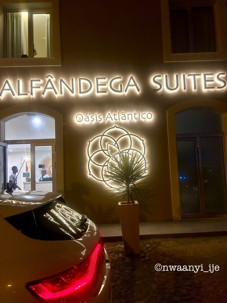 Outside Alfandega Suites