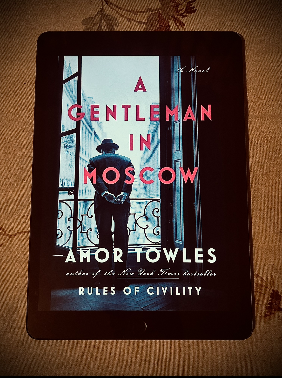 A Gentleman in Moscow Cover Page